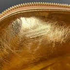 WALLACE 22 BAG GOLD METALIC CALFSKIN