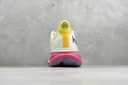HOKA Clifton 9 Cream/Fuchsia Daily Running Trainers