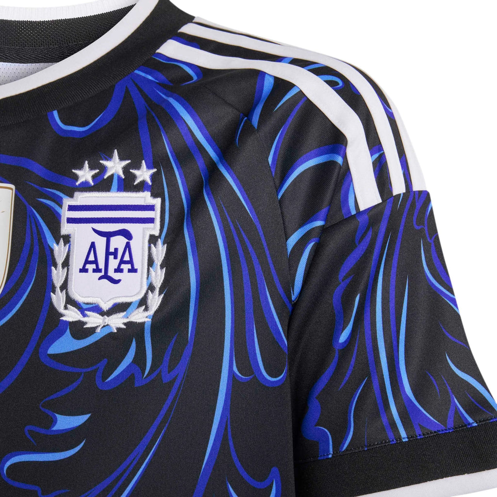 adidas 2026 Argentina Youth Stadium Away Soccer Jersey （Custom）