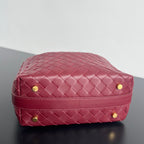 WALLACE 22 BAG DARK RED CALFSKIN