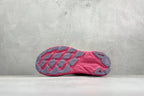 HOKA Clifton 9 Cream/Fuchsia Daily Running Trainers