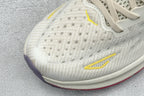 HOKA Clifton 9 Cream/Fuchsia Daily Running Trainers