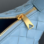 WALLACE 22 BAG TIFFANY BLUE CALFSKIN
