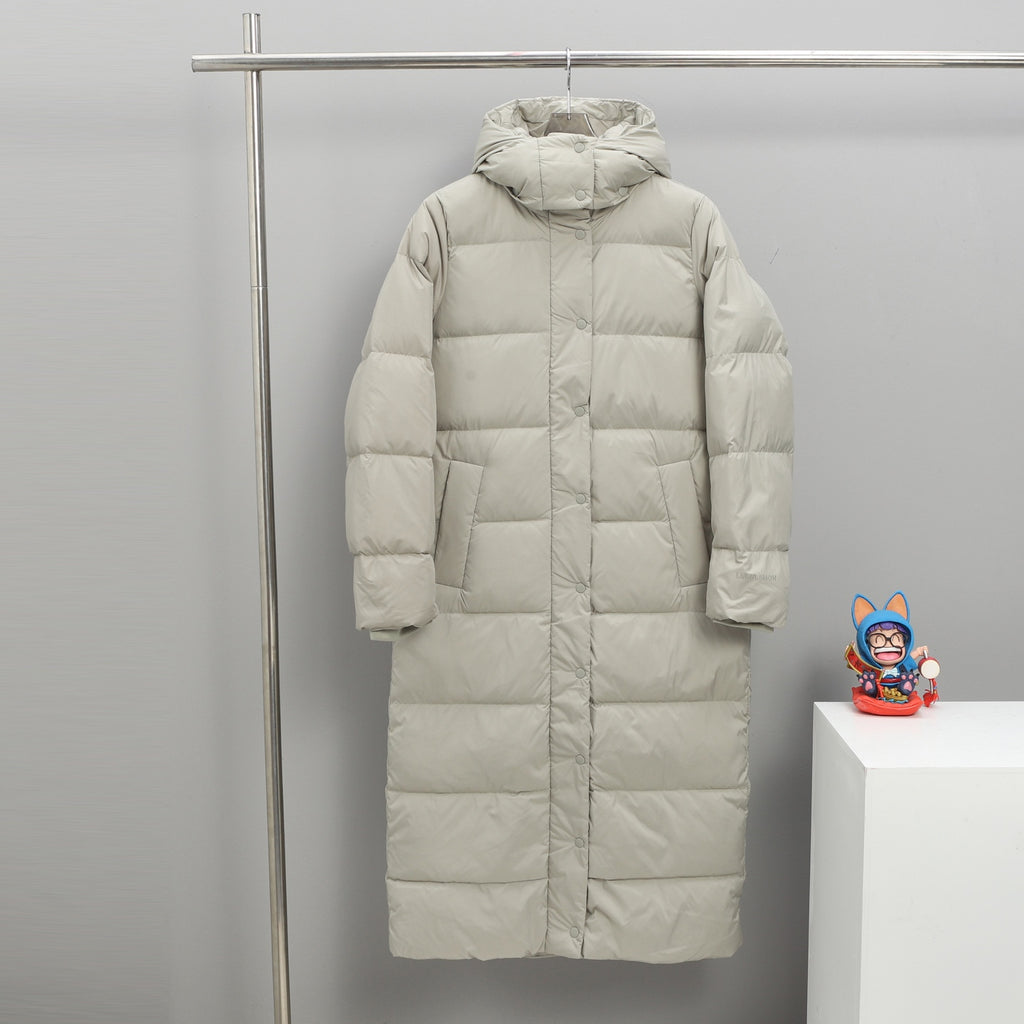 lululemon Women's Wunder Puff Water-Repellent Long Down Parka in Trench