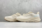 HOKA Clifton 9 Cream Running Shoes