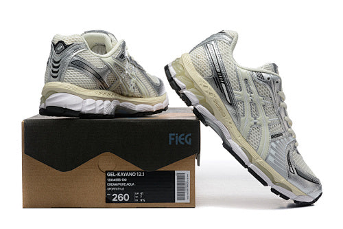 ASICS Gel-Kayano 12.1 Cream/Pure Aqua
