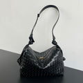 BV Loop Weekender 38cm Black Calfskin