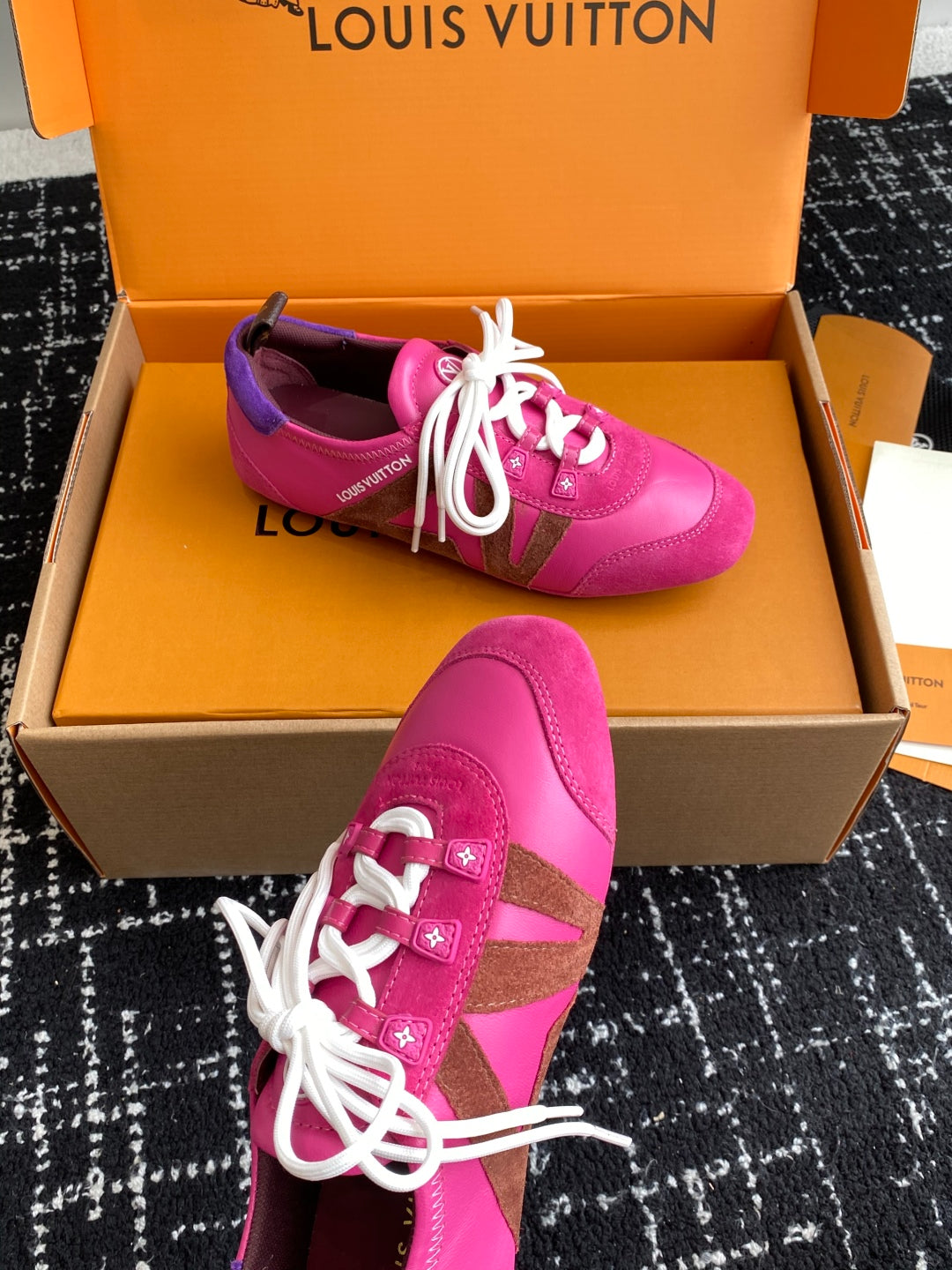 Louis Vuitton Recif Sneaker (Pink/Purple)