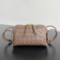 BV Concert Pouch 18.5cm Brown Lambskin