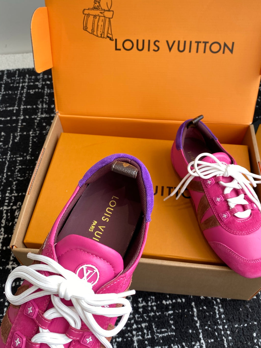 Louis Vuitton Recif Sneaker (Pink/Purple)