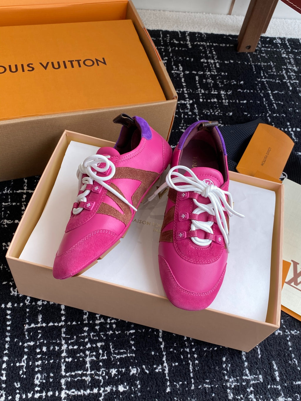 Louis Vuitton Recif Sneaker (Pink/Purple)