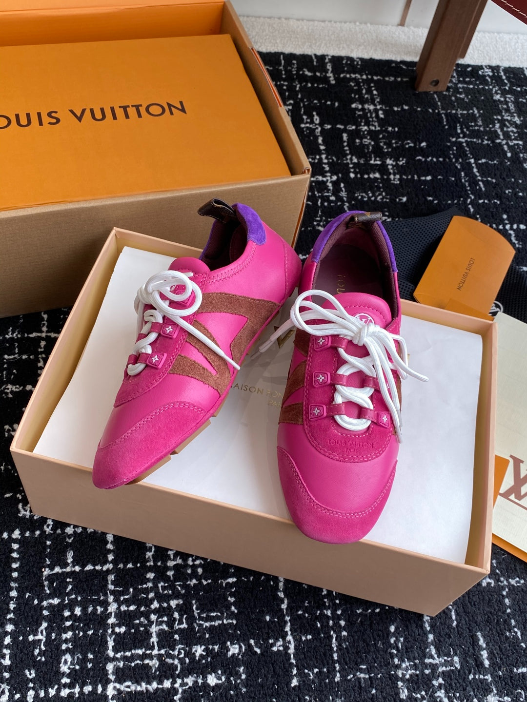 Louis Vuitton Recif Sneaker (Pink/Purple)