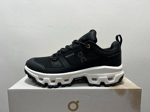 On Cloudrock Low Waterproof Black/White