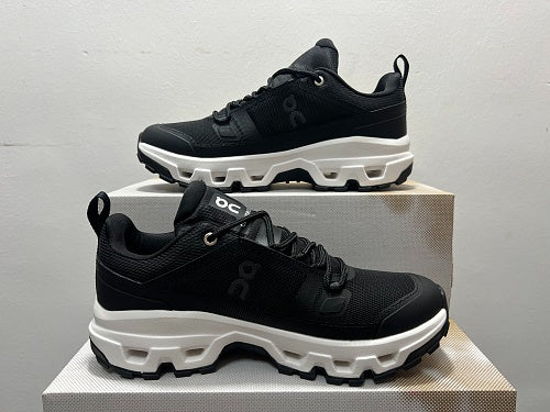 On Cloudrock Low Waterproof Black/White