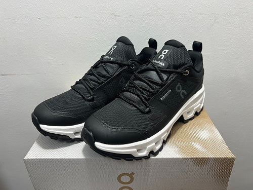 On Cloudrock Low Waterproof Black/White