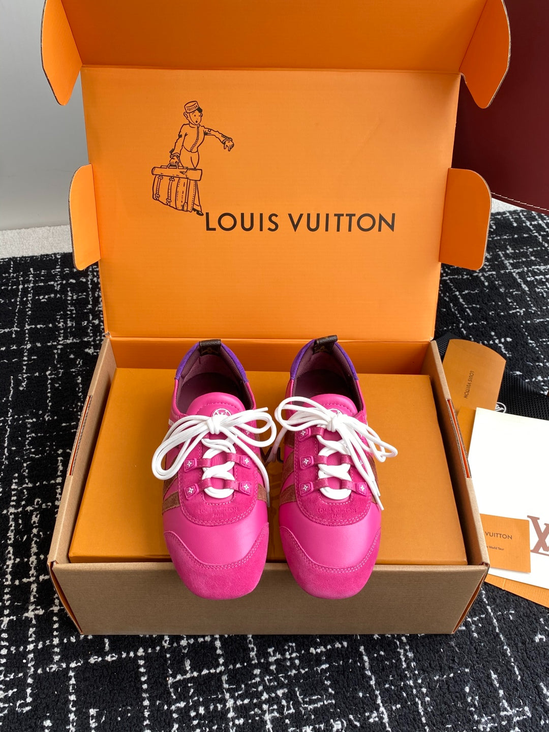 Louis Vuitton Recif Sneaker (Pink/Purple)