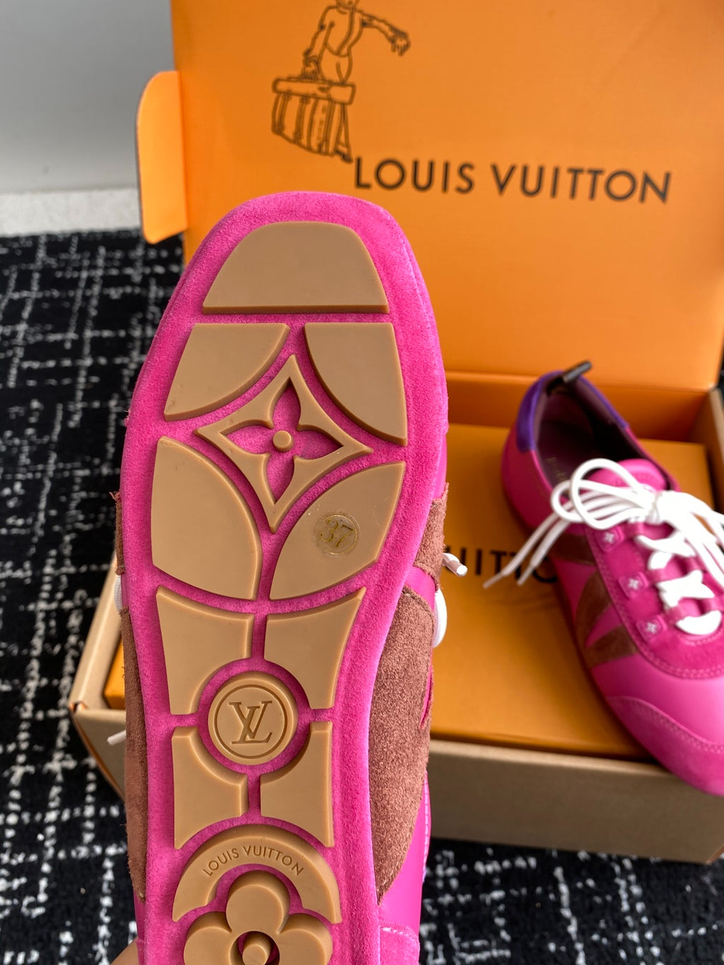 Louis Vuitton Recif Sneaker (Pink/Purple)