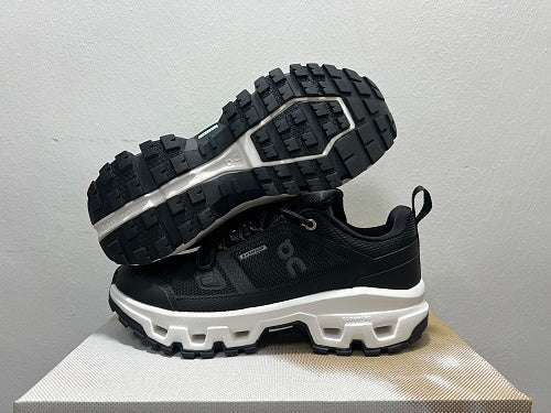 On Cloudrock Low Waterproof Black/White