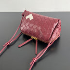 BV Concert Pouch 18.5cm Dark Red Lambskin