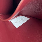 BV Concert Pouch 18.5cm Dark Red Lambskin