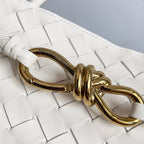 BV Medium Andiamo 32 In Cream Lambskin Ghw 209094