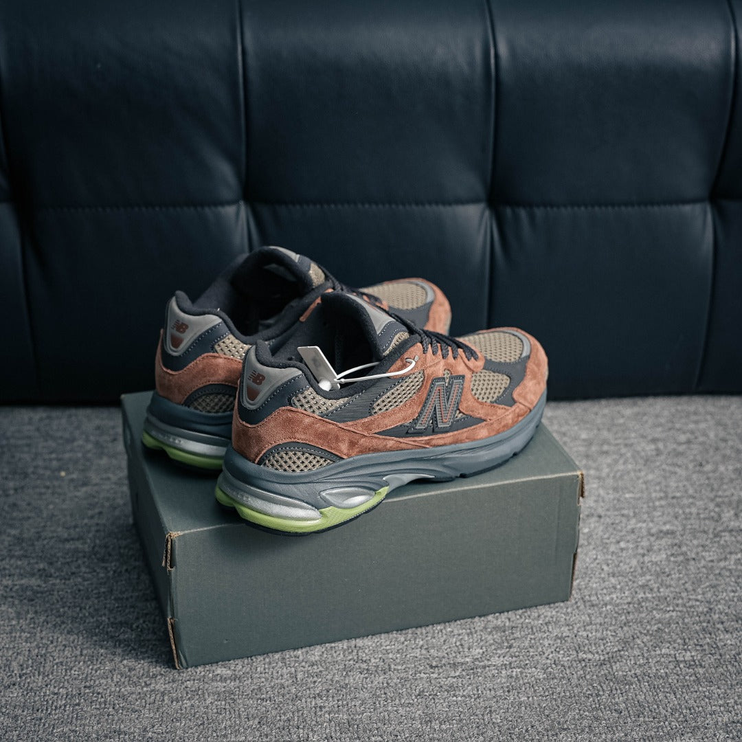 Kith x New Balance 993 Made in USA "Rich Oak"