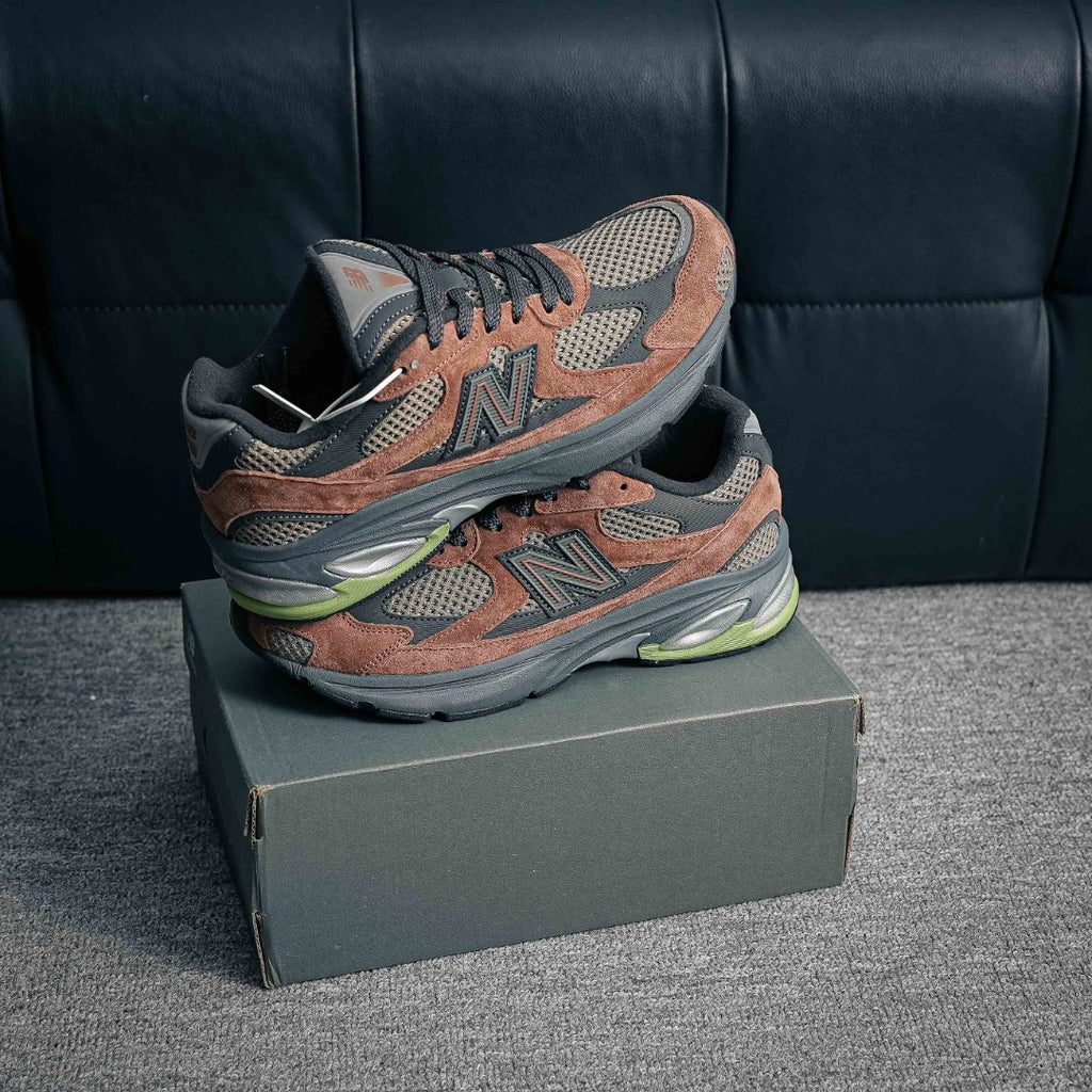 Kith x New Balance 993 Made in USA "Rich Oak"