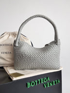 BV Tosca 27 Bag In Grey Calfskin 209074 Best Version