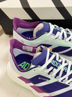 adidas Adizero Adios Pro 4 "Core White Purple Lime Burst" Running Shoes