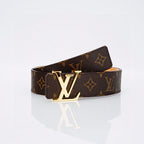 Louis Vuitton Men's Classic Monogram Belt – Iconic LV Buckle