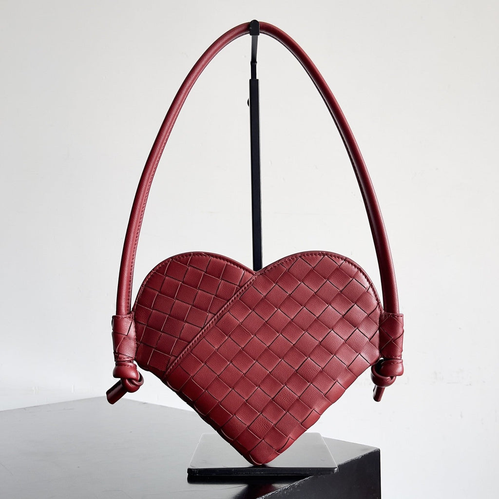 BV Small Solstice Bag 22cn Red Calfskin 209088