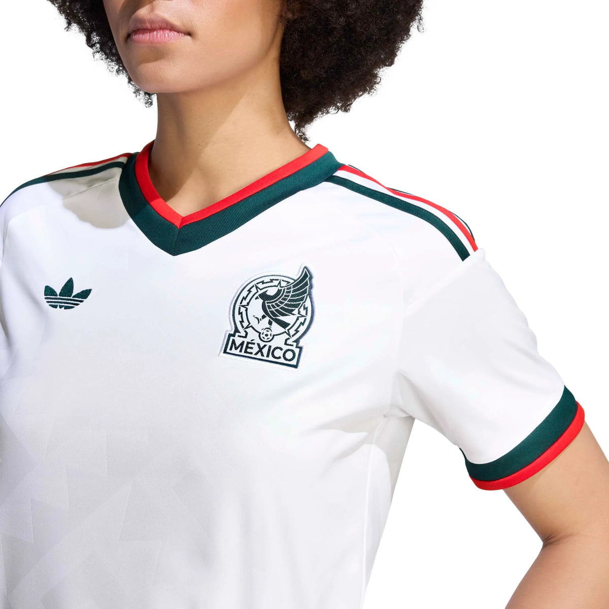 adidas 2026 Mexico Women's Stadium Away Soccer Jersey (Custom)