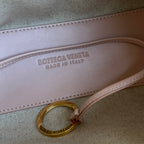BV Loop Top Handle 19cm Pastel Pink Lambskin