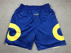 Men's Los Angeles Rams Royal Pocket Shorts1