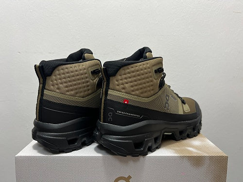 On Cloudrock Mid Waterproof Hunter/Black