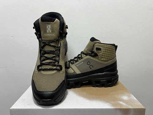 On Cloudrock Mid Waterproof Hunter/Black