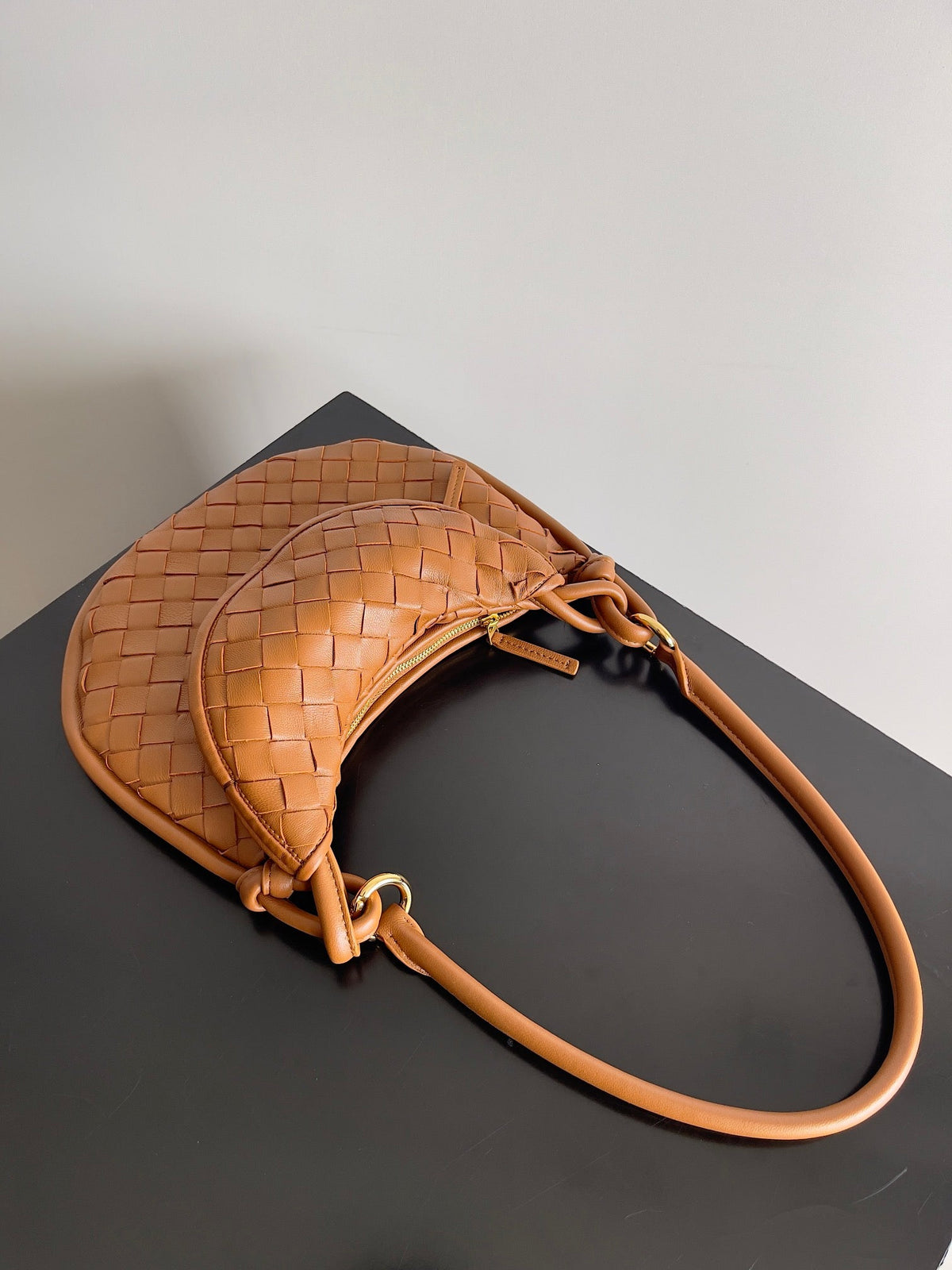 BV Small GemeIIi Bag 24.5cm Rust Lambskin 209350