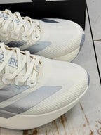 adidas Adizero Evo SL Woven Shoes - Core White / Halo Silver