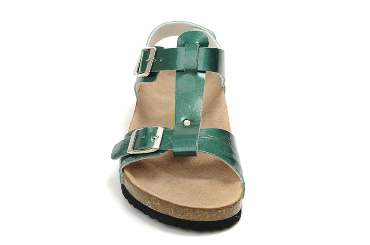 Birkenstock Lindan Sandal Green Patent