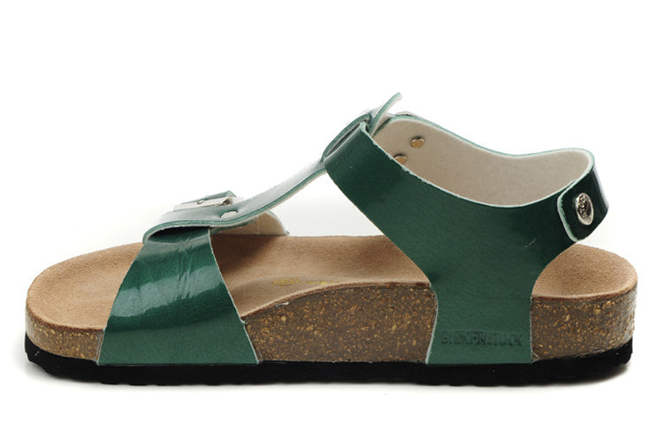 Birkenstock Lindan Sandal Green Patent