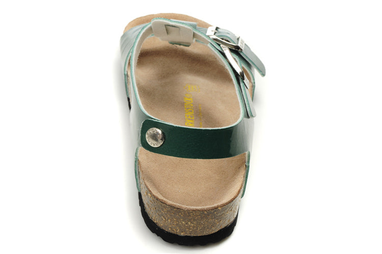 Birkenstock Lindan Sandal Green Patent
