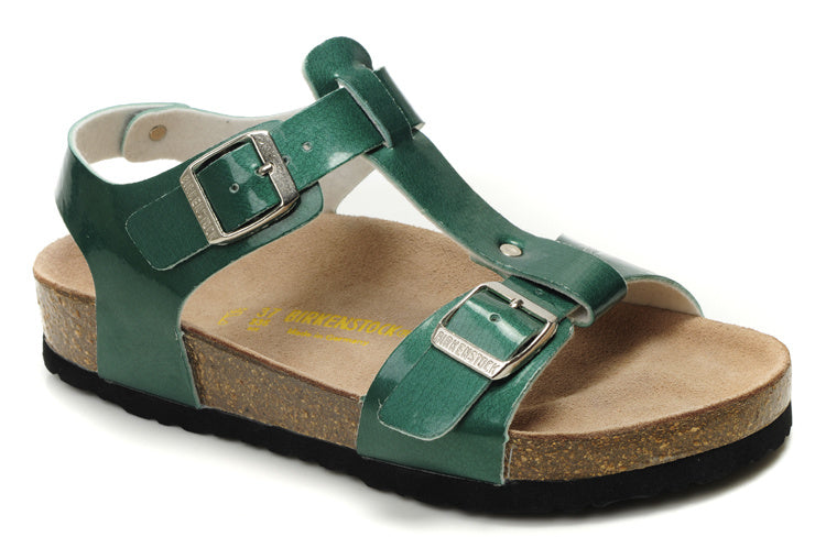 Birkenstock Lindan Sandal Green Patent