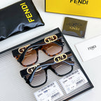 DIAGONAL SQUARE FRAME SUNGLASSES FE40063 IN ACETATE