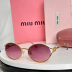 LOGO SUNGLASSES SMU52Y IN METAL