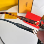 SELLERIA RECTANGULAR FRAME SUNGLASSES FD8131 IN ACETATE
