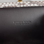 BV Knot Clutch 20 in Python Leather 209321
