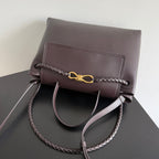 BV Ciao Ciao Medium Bag 34cm In Chocolote Leather 242928