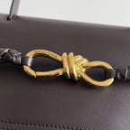 BV Ciao Ciao Medium Bag 34cm In Chocolote Leather 242928