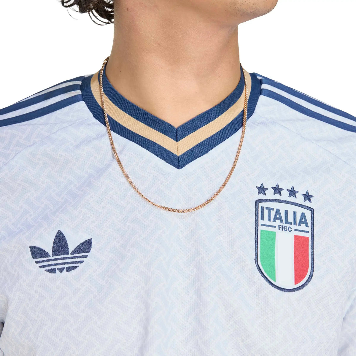 adidas 2026 Italy Men's Stadium Away Soccer Jersey (Custom)