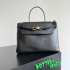 BV Ciao Ciao Medium Bag 34cm In Black Leather 242931